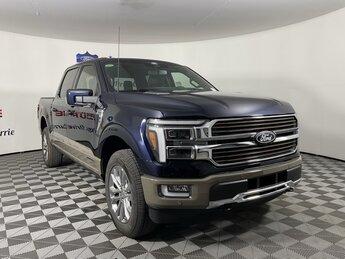 2025 Brown Ford F-150 King Ranch 3.5L PowerBoost Full-Hybrid V6 Engine Truck 4X4 4 Door