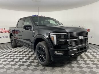 2025 Agate Black Metallic Ford F-150 Platinum 4X4 4 Door Automatic Truck 3.5L PowerBoost Full-Hybrid V6 Engine