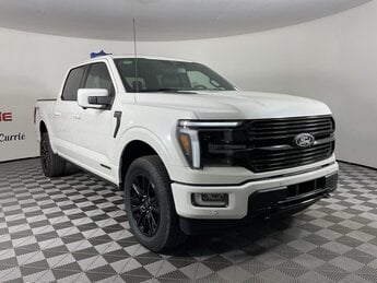 2025 White Ford F-150 Platinum 4X4 Automatic Truck