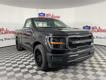 2025 Agate Black Metallic Ford F-150 XL Roush Automatic Truck 5.0L V8 Engine 2 Door 4X4