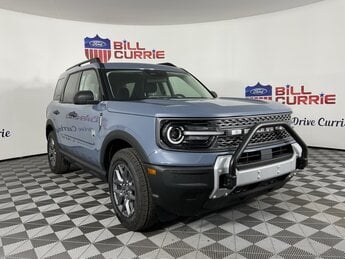 2025 Azure Gray Metallic Tri-Coat Ford Bronco Sport Big Bend 4X4 Automatic SUV 4 Door 1.5L EcoBoost Engine