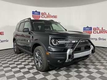 2025 Shadow Black Ford Bronco Sport Big Bend 1.5L EcoBoost Engine Automatic 4X4 SUV 4 Door