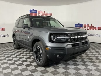 2025 Gray Metallic Ford Bronco Sport Outer Banks 1.5L EcoBoost Engine 4 Door SUV 4X4 Automatic