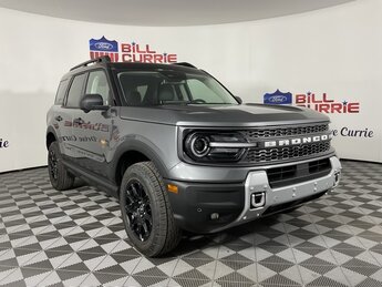 2025 Gray Ford Bronco Sport Badlands 4 Door SUV Automatic EcoBoost 2.0L I4 GTDi DOHC Turbocharged VCT Engine 4X4