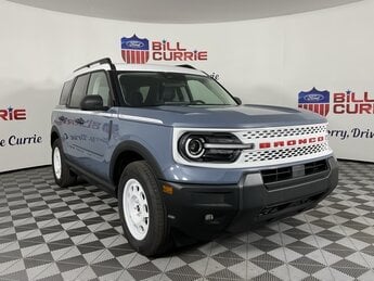 2025 Azure Gray Metallic Tri-Coat Ford Bronco Sport Heritage SUV Automatic 4 Door