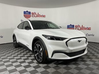 2024 Star White Metallic Tri-Coat Ford Mustang Mach-E Select AWD SUV Dual Electric Motor Engine