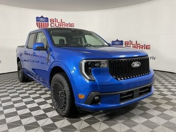 2025 Velocity Blue Ford Maverick LOBO EcoBoost 2.0L I4 GTDi DOHC Turbocharged VCT Engine AWD Automatic 4 Door