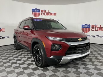 2021 Scarlet Red Metallic Chevrolet Trailblazer LT SUV 4 Door 1.3L Ecotec Turbo DOHC SIDI w/VVT Engine Automatic (CVT)