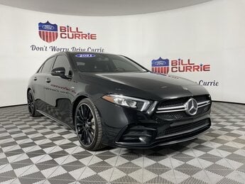 2021 Grey Mercedes-Benz AMG® A 35 Base 2.0L I4 Turbocharged Engine 4 Door Car