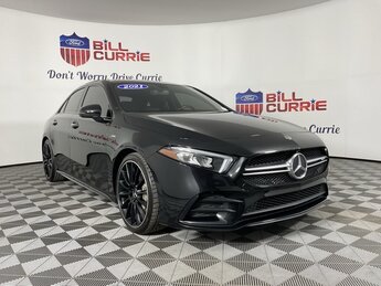 2021 Grey Mercedes-Benz AMG® A 35 Base 2.0L I4 Turbocharged Engine 4 Door Car