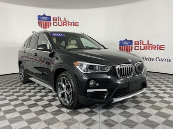 2017 Black Sapphire Metallic BMW X1 xDrive28i AWD SUV Automatic 4 Door