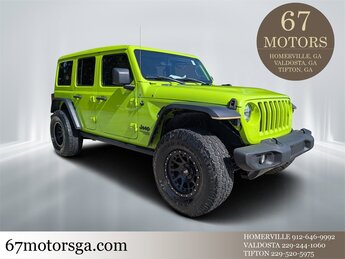 2021 Limited Edition Gecko Clear Coat Jeep Wrangler Unlimited Sport S SUV 4X4 4 Door 3.0L V6 Turbodiesel Engine