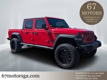 2020 Firecracker Red Clearcoat Jeep Gladiator Sport S 4X4 Automatic 3.6L V6 24V VVT Engine Truck