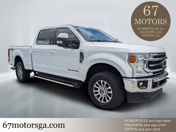 2022 Oxford White Ford Super Duty F-250 SRW LARIAT Automatic 4 Door Truck Power Stroke 6.7L V8 DI 32V OHV Turbodiesel Engine