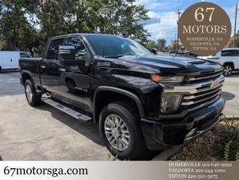 2021 Black Chevrolet Silverado 2500HD High Country Truck Duramax 6.6L V8 Turbodiesel Engine Automatic