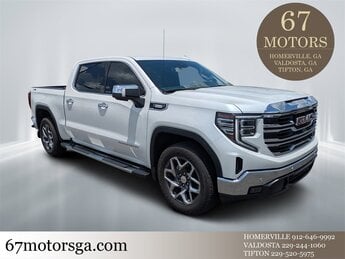 2023 White Frost Tricoat GMC Sierra 1500 SLT 3.0L I6 Engine Truck 4 Door