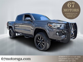 2019 Midnight Black Metallic Toyota Tacoma TRD Sport Automatic 3.5L V6 PDI DOHC 24V LEV3-ULEV70 278hp Engine 4 Door 4X4 Truck