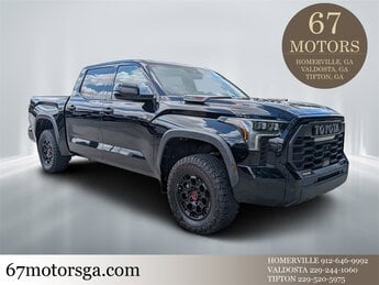 2023 Midnight Black Metallic Toyota Tundra Hybrid TRD Pro Hybrid 4 Door 4X4 Truck