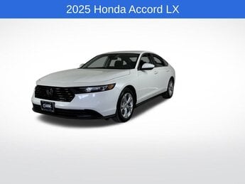 2025 Honda Accord LX FWD 1.5T I4 DOHC 16V Turbocharged VTEC Engine 4 Door Car Automatic (CVT)