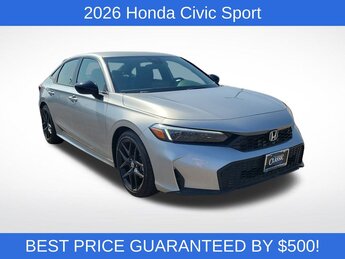 2026 Honda Civic Sport Automatic (CVT) Car 2.0L I4 DOHC 16V Engine