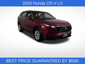 2026 Radiant Red Metallic Honda CR-V LX I4 Engine 4 Door FWD SUV Automatic (CVT)