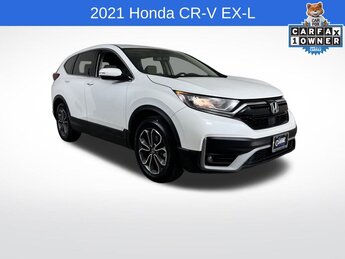 2021 White Honda CR-V EX-L Automatic (CVT) SUV 4 Door