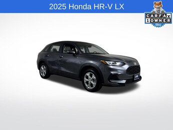 2025 Modern Steel Metallic Honda HR-V LX 4 Door FWD 2.0L I4 DOHC 16V i-VTEC Engine Automatic (CVT) SUV