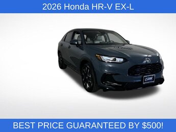 2026 Nordic Forest Pearl Honda HR-V EX-L FWD 4 Door 2.0L I4 DOHC 16V i-VTEC Engine SUV