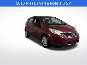2016 Cayenne Red Nissan Versa Note SV Hatchback 1.6L 4-Cylinder DOHC 16V Engine 4 Door