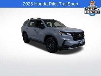 2025 Sonic Gray Pearl Honda Pilot TrailSport AWD 4 Door SUV Automatic 3.5L V6 DOHC 24V Engine