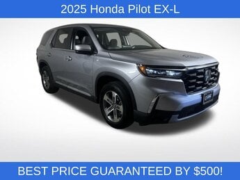 2025 Honda Pilot EX-L SUV 3.5L V6 DOHC 24V Engine 4 Door FWD Automatic