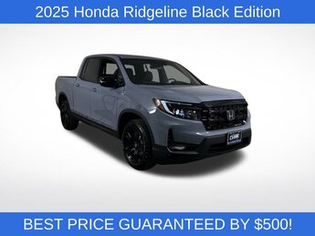 2025 Honda Ridgeline Black Edition Truck 4 Door 3.5L V6 SOHC i-VTEC 24V Engine