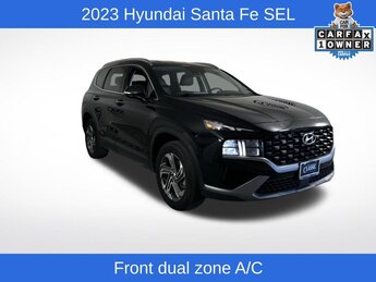 2023 Twilight Black Hyundai Santa Fe SEL FWD 4 Door SUV