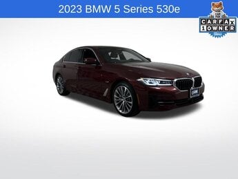 2023 Aventurin Red Metallic BMW 5 Series 530e Car RWD Automatic 4 Door 2.0L 4-Cylinder Engine