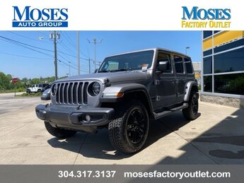 2021 Billet Silver Metallic Clearcoat Jeep Wrangler Unlimited Sahara Altitude SUV Automatic 4 Door 3.6L V6 24V VVT Engine 4X4