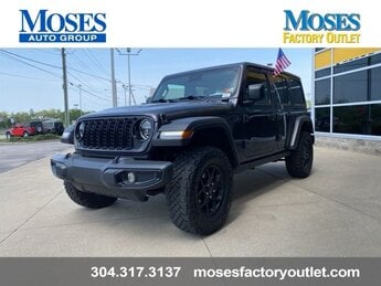 2024 Jeep Wrangler Willys 3.6L V6 24V VVT Engine 4 Door Automatic SUV
