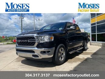 2022 Diamond Black Crystal Pearlcoat Ram 1500 Big Horn 4 Door Automatic 4X4 Truck 3.6L V6 24V VVT Engine