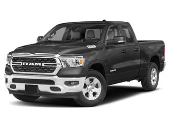 2022 Granite Crystal Metallic Clearcoat Ram 1500 Big Horn HEMI 5.7L V8 Multi Displacement VVT Engine Truck 4X4 4 Door