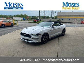 2023 Oxford White Ford Mustang EcoBoost Premium EcoBoost 2.3L I4 GTDi DOHC Turbocharged VCT Engine Automatic 2 Door Convertible