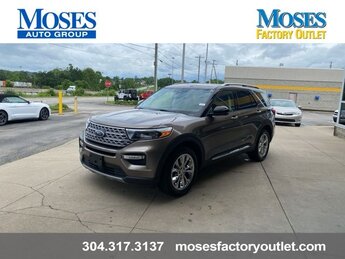 2021 Stone Gray Metallic Ford Explorer Limited 2.3L EcoBoost I-4 Engine 4 Door Automatic