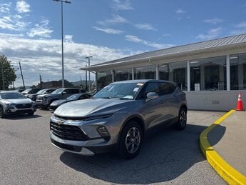 2023 Sterling Metallic Chevrolet Blazer LT SUV 4 Door FWD 2.0L Turbocharged Engine