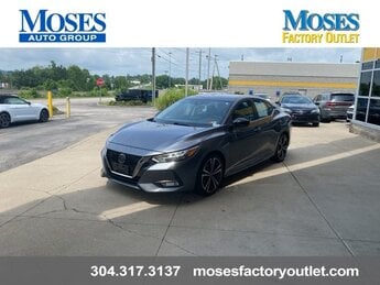 2021 Gun Metallic Nissan Sentra SR 4 Door 2.0L DOHC Engine FWD Car