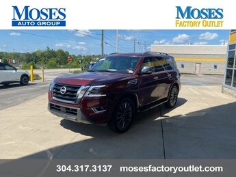 2024 Coulis Red Pearl Nissan Armada Platinum Automatic 4X4 SUV 4 Door 5.6L V8 DOHC 32V LEV3-ULEV125 400hp Engine