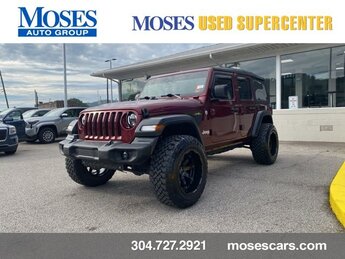 2021 Snazzberry Pearlcoat Jeep Wrangler Unlimited Sport S 4X4 Automatic 3.0L V6 Turbodiesel Engine