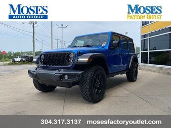 2024 Jeep Wrangler Willys 4 Door 4X4 Automatic 3.6L V6 24V VVT Engine