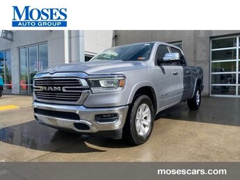 2022 Billet Silver Metallic Clearcoat Ram 1500 Laramie 4X4 Automatic HEMI 5.7L V8 Multi Displacement VVT Engine Truck