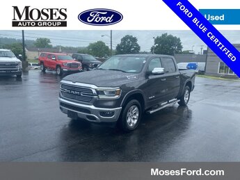 2022 Granite Crystal Metallic Clearcoat Ram 1500 Laramie Automatic 4 Door HEMI 5.7L V8 Multi Displacement VVT Engine Truck
