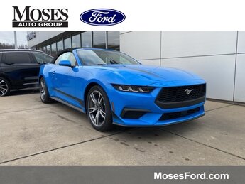 2025 Ford Mustang EcoBoost Automatic Convertible RWD 2 Door EcoBoost 2.3L I4 GTDi DOHC Turbocharged VCT Engine