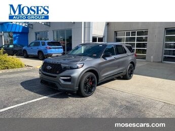 2022 Carbonized Gray Metallic Ford Explorer ST Automatic 3.0L EcoBoost V6 Engine 4 Door SUV