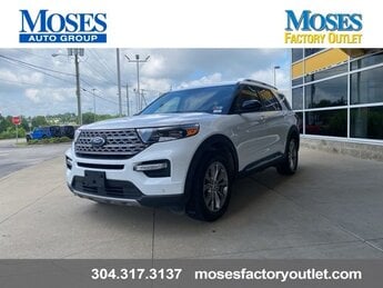 2021 Oxford White Ford Explorer Limited Automatic 4 Door SUV